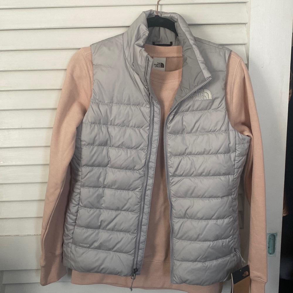 North Face Vest and Sweater